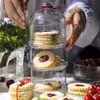 ظروف پذیرایی پاشاباغچه مدل  شکلات خوری و عسل خوری مجموعه 2 عددی