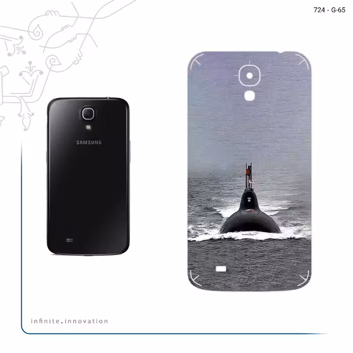 برچسب پوششی ماهوت مدل Submarine مناسب برای گوشی موبایل سامسونگ Galaxy Mega 6.3 I9200