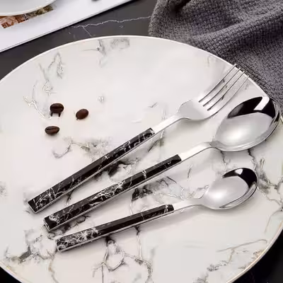 سرویس قاشق و چنگال 33 پارچه جی فی نی مدل BS-M