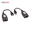 کابل افزایش طول usb 3.0 کد PRK-012 طول 0.10 متر