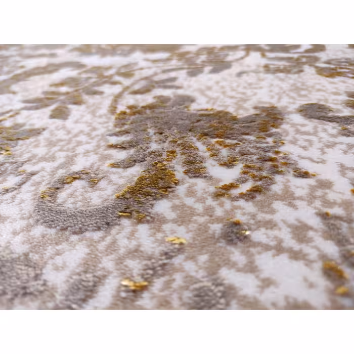 فرش ماشینی زمرد مشهد طرح پتینه مدل 2115