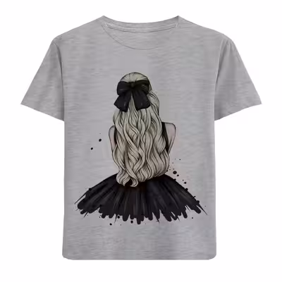 تی شرت آستین کوتاه بچگانه مدل M79