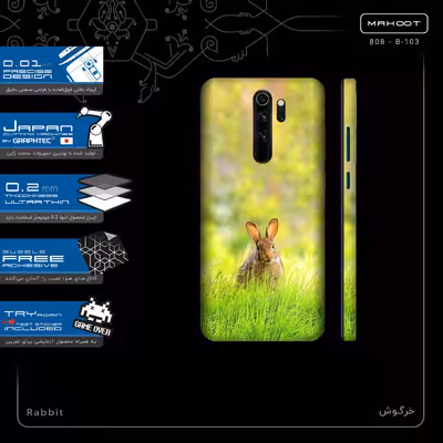 برچسب پوششی ماهوت مدل Rabbit-FullSkin مناسب برای گوشی موبایل شیائومی Redmi Note 8 Pro