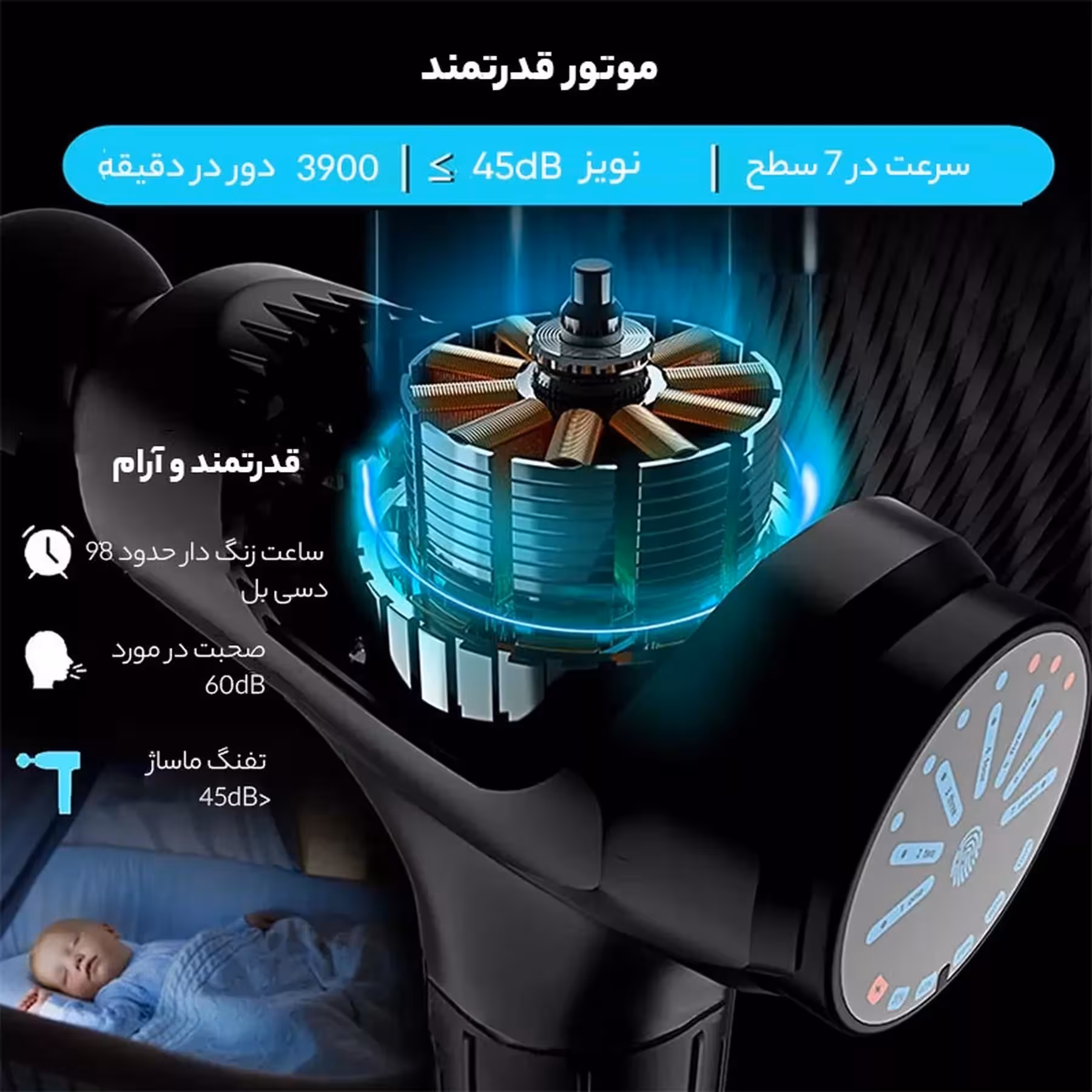 ماساژور برقی سایکل تیری مدل MGY12