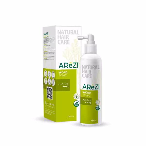 تونیک طبیعی وسمه ضد سفیدی مو سر عارضی 200 ml