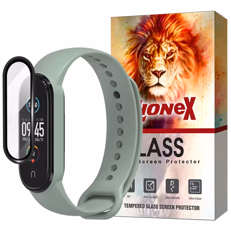 محافظ صفحه نمایش لایونکس مدل PMML20 مناسب برای ساعت هوشمند شیائومی Mi Band 6 Global