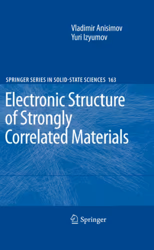 خرید و دانلود نسخه کامل کتاب Electronic Structure of Strongly Correlated Materials