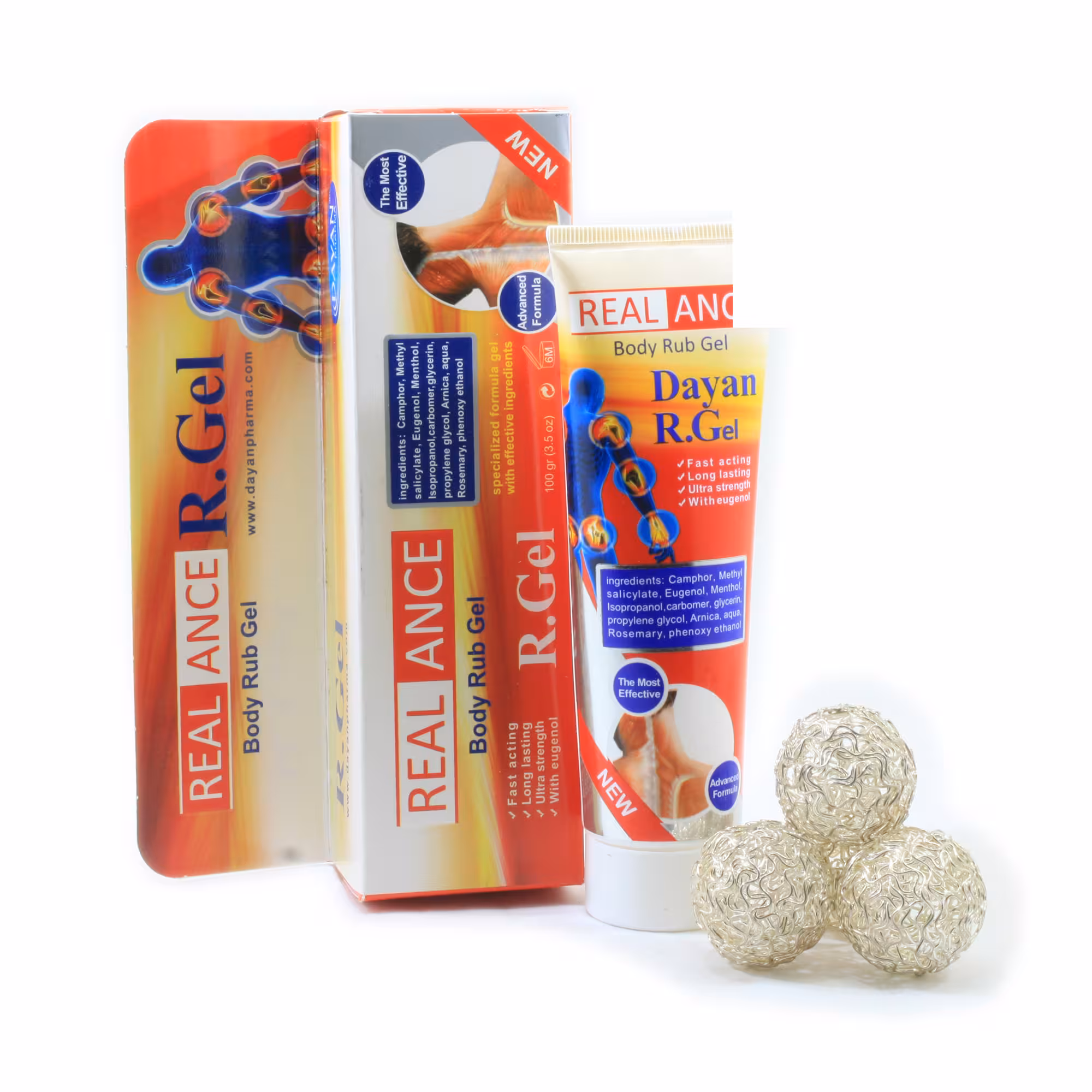 آرژل ژل درد موضعی عضلات و مفاصل ریلنس مدل R.Gel دایان