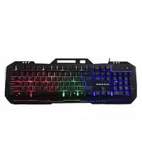 کیبورد ﮔﯾﻣﯾﻧﮓ ﺑﺎ ﻧور RGB PHANTOM K101
