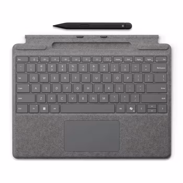 کیبورد تبلت مایکروسافت مدل Surface Pro Copilot Keyboard به همراه قلم اسلیم 2