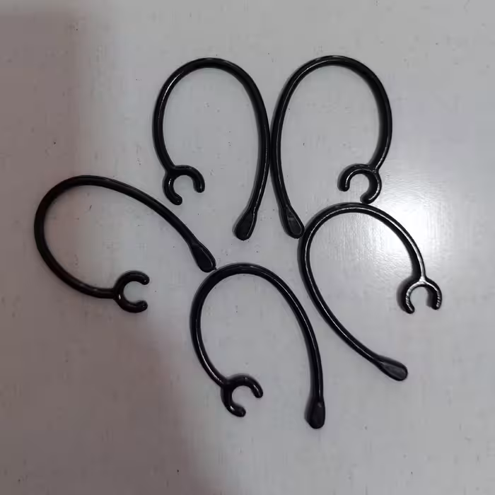 پشت گوش هدست مشکی