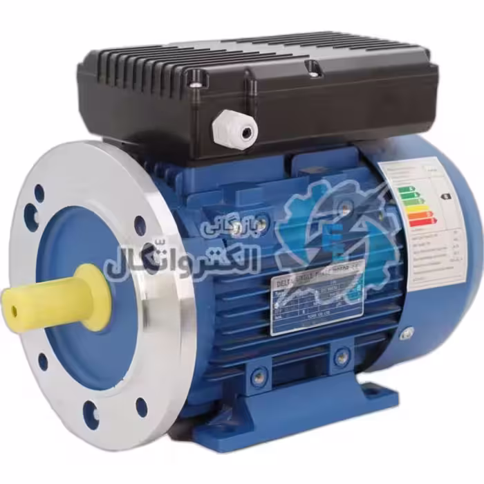 الکتروموتور فلنج بزرگ 1500 دور تکفاز 0/5 اسب (0/37 کیلو وات) 4 پل چینی B35 (دلتا-گوآنگلو) مدل GMYL712-4