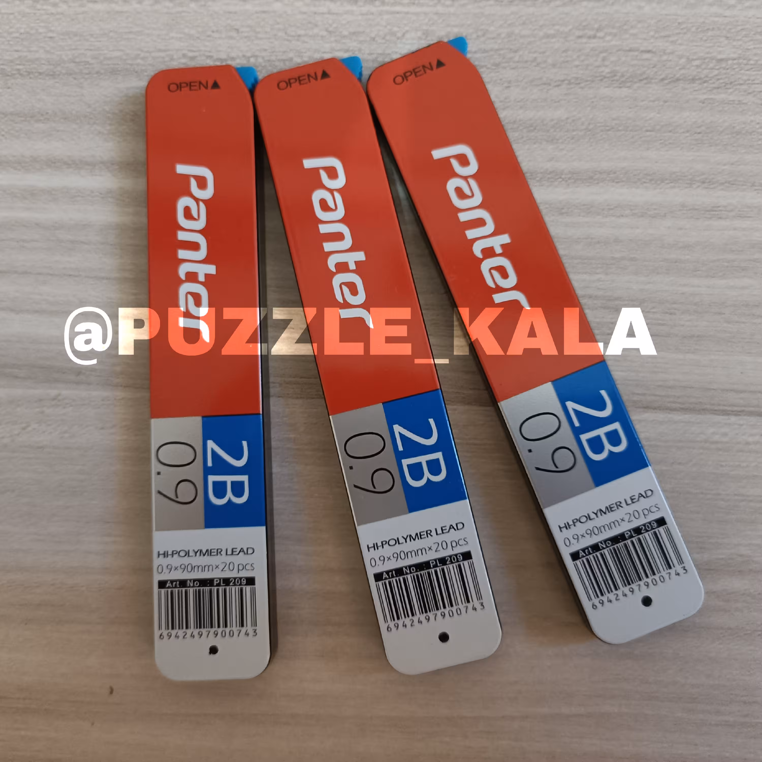 مغز اتود 0.9 مارک پنتر با جعبه مقاوم🖊️