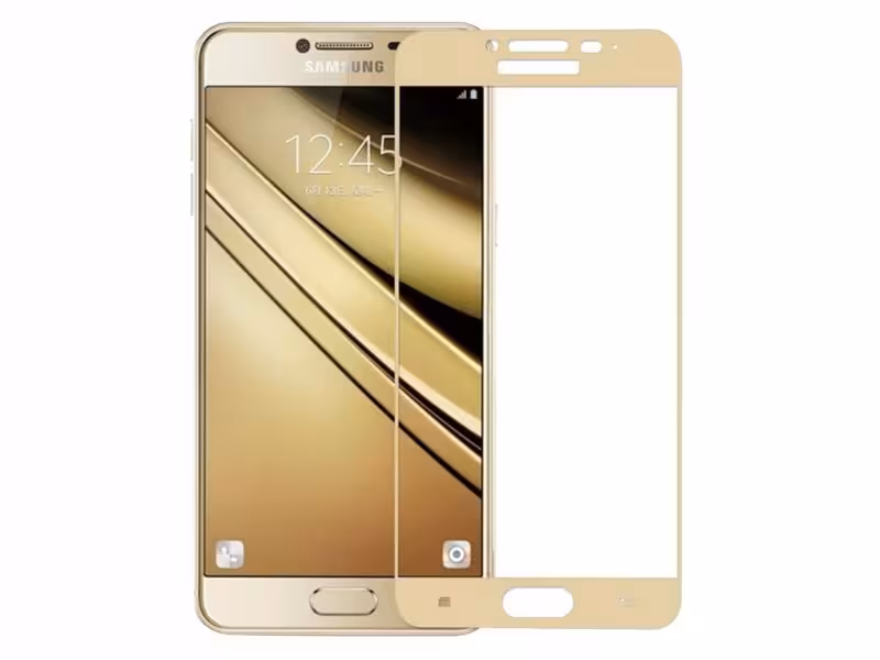گلس فول سامسونگ J7 Prime طلایی