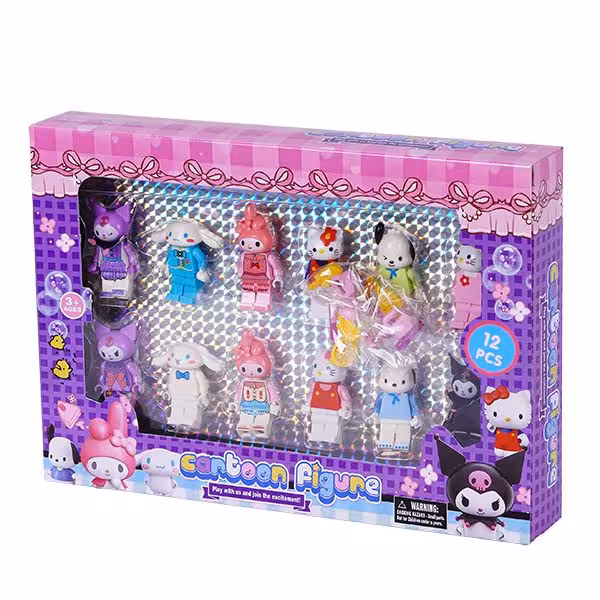 لگو شخصیت های ملودی و کرومی و کیتی مجموعه 12 عددی