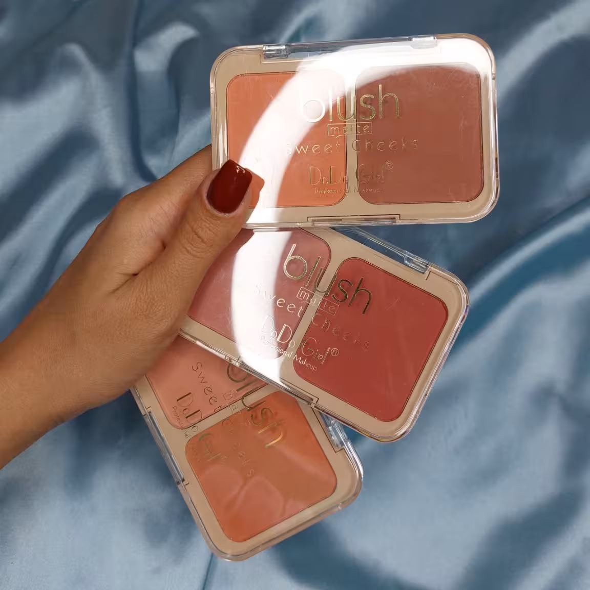 پالت رژگونه دودوگرل دو عددی رنگ مات و جذاب 