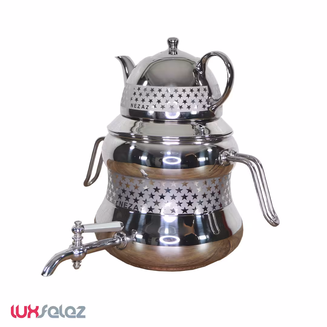 کتری و قوری نِزاز مدل 4036 استیل