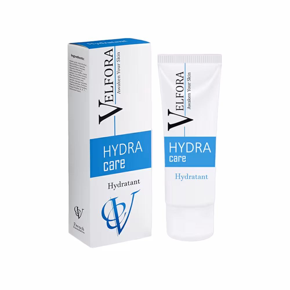 کرم مرطوب کننده و آبرسان هیدرا کر ولفرا مدل Velfora Hydra Care Hydratant Cream
