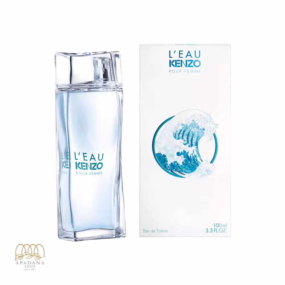 ادو تویلت زنانه کنزو لئو مدل L’Eau لئو حجم 100 میل