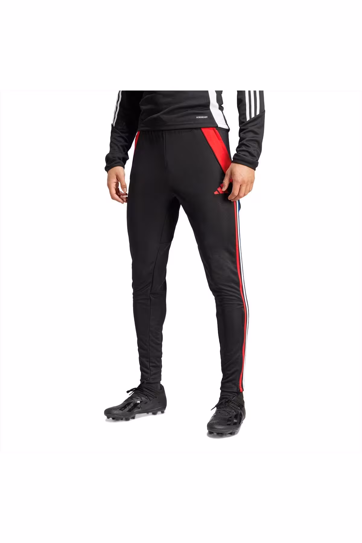 شلوار گرمکن مشکی مردانه سیاه اورجینال adidas