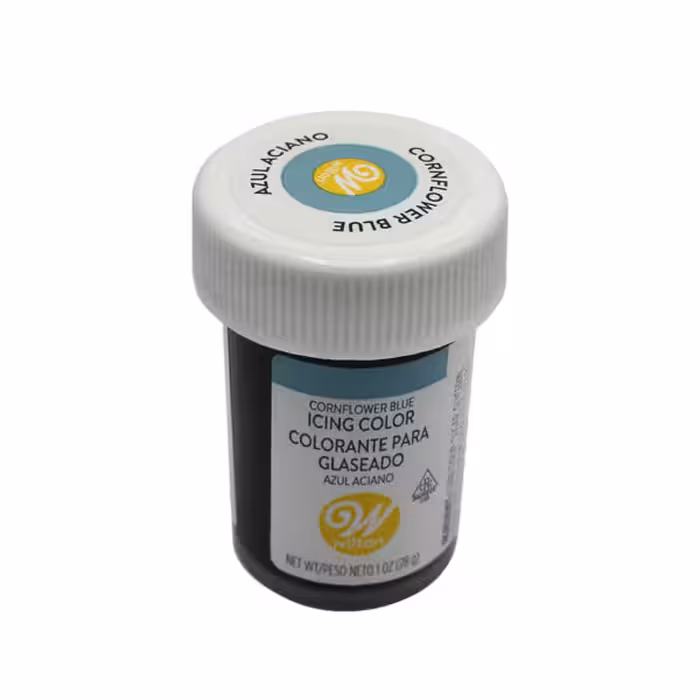 رنگ خوراکی ژله ای آبی پررنگ ( CORNFLOWER BLUE ) ویلتون