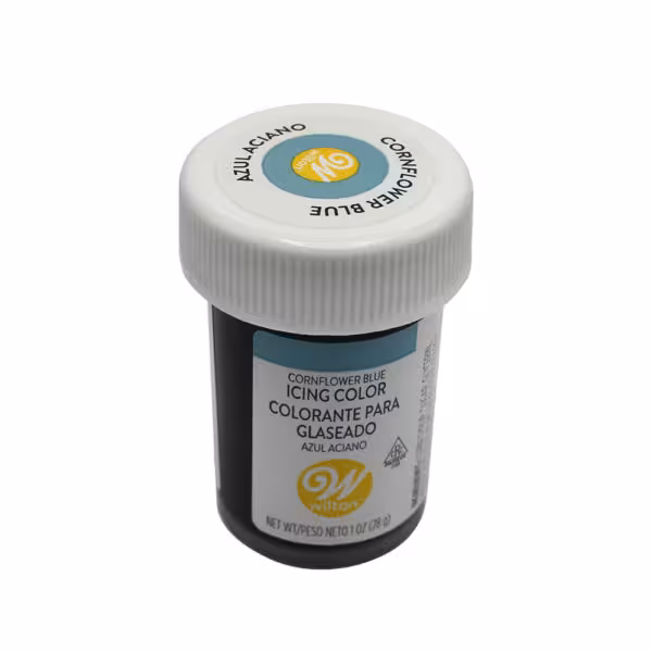 رنگ خوراکی ژله ای آبی پررنگ ( CORNFLOWER BLUE ) ویلتون