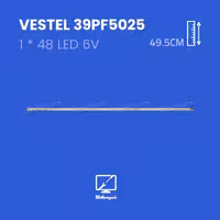 بک لایت تلویزیون وستل مدل 39PF5025