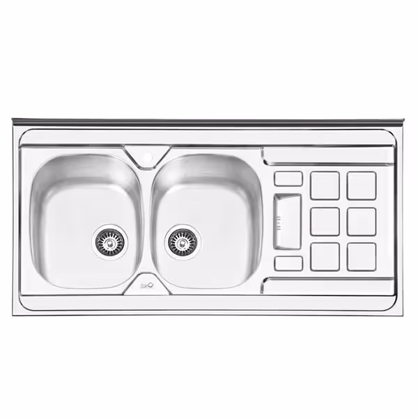 سینک ایلیا استیل روکار 1021