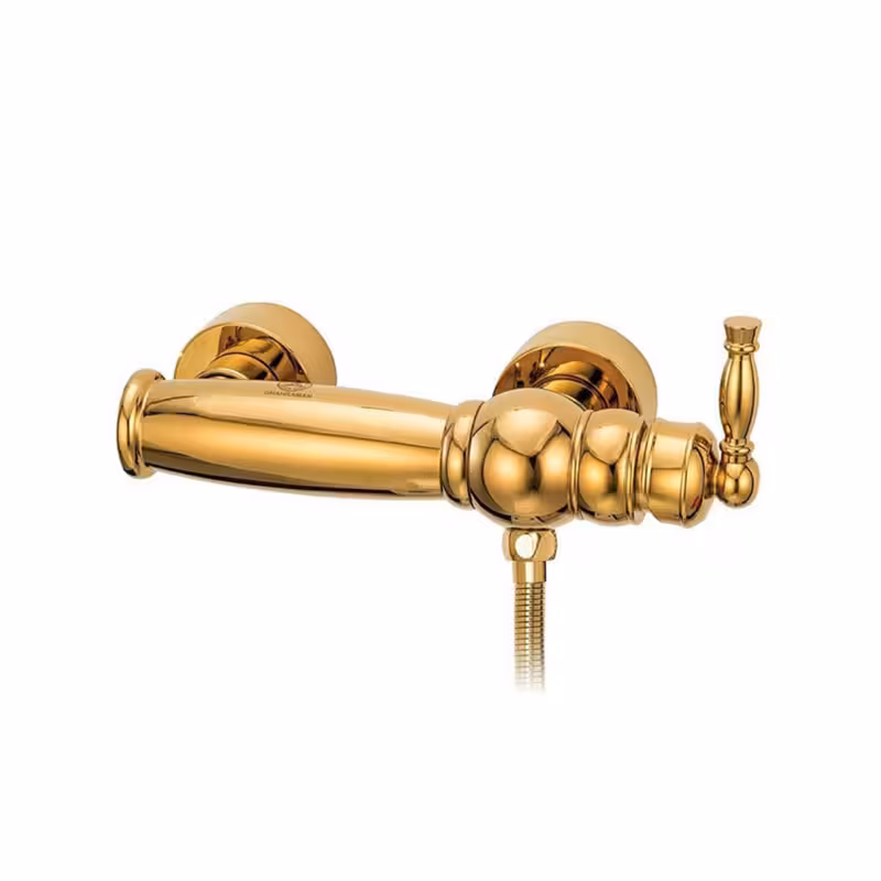 شیر توالت قهرمان مدل آنتیک طلایی