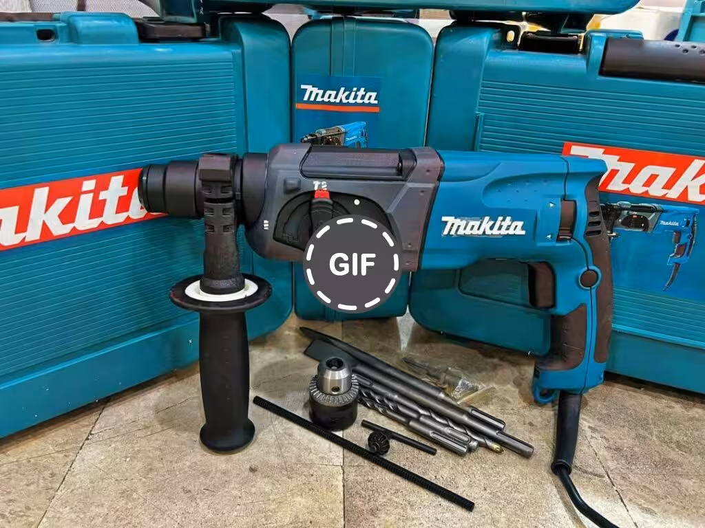 دریل بتن کن ماکیتا مدل HR2470F makitta hammer drill