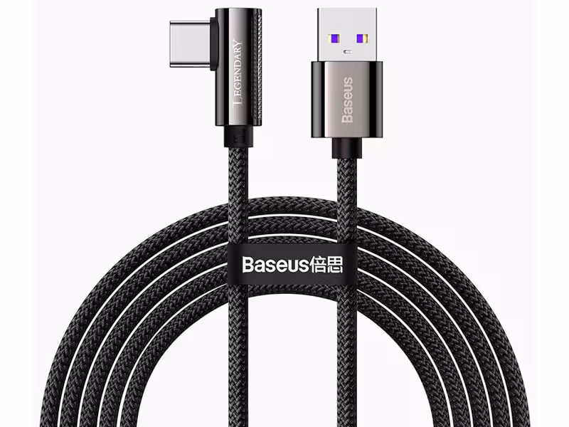 کابل شارژ تایپ سی گیمینگ بیسوس 66وات  Baseus Legend Series Fast Charging 66w Data Cable USB to Type CCATCS-C01