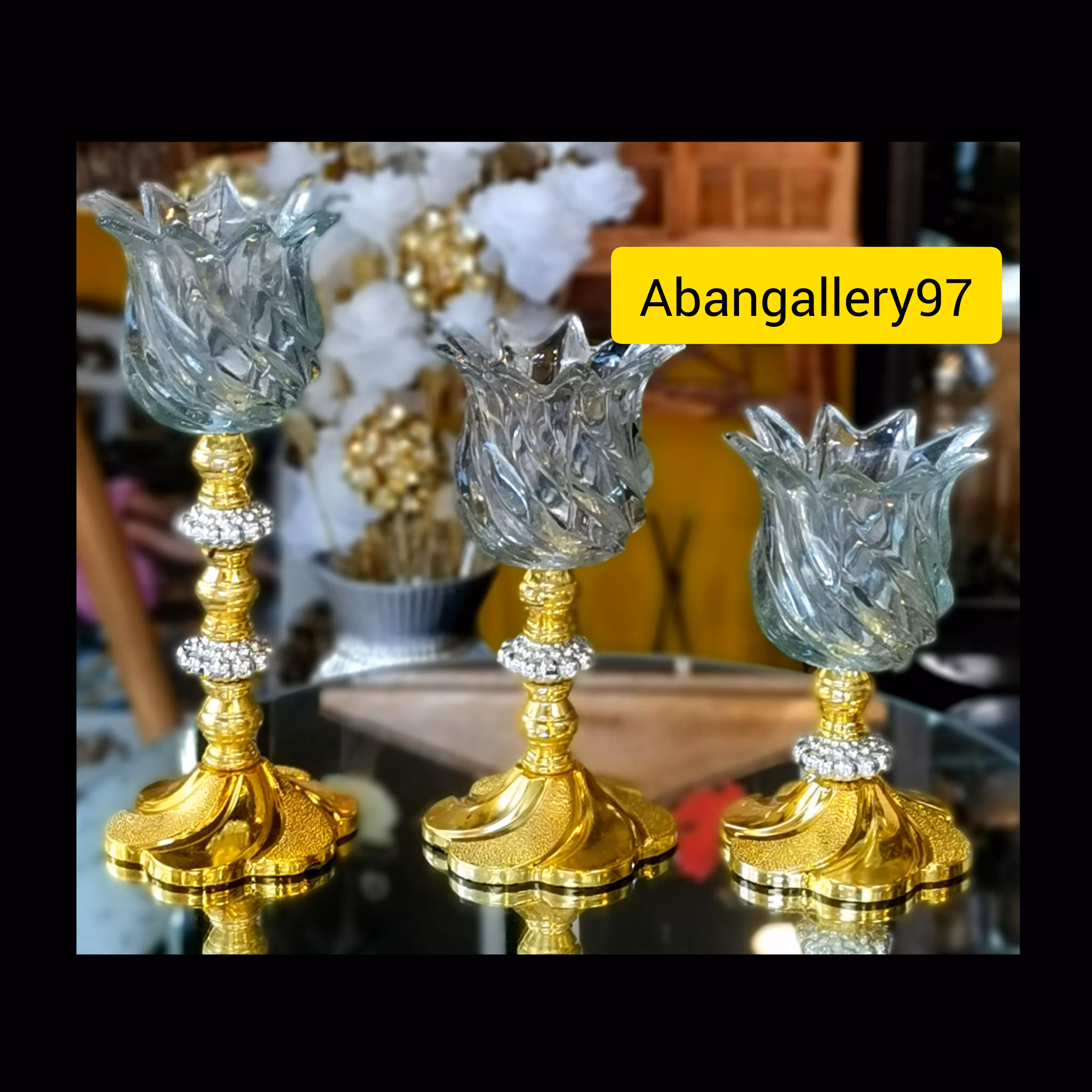 جا شمعی 3 تایی