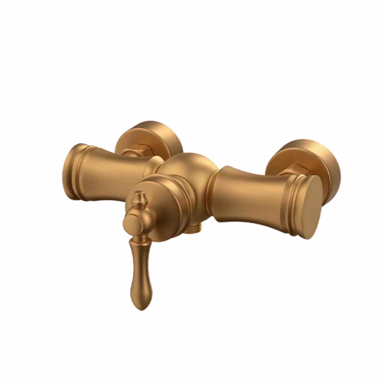 شیر توالت کسری مدل ناپل طلایی مات