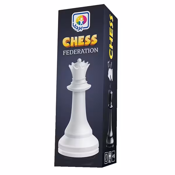 ☆شطرنج فدراسیونی جعبه ای 4080 بردیا (نو، قسطی، با تخفیف)