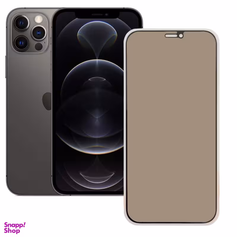 محافظ صفحه نمایش مدل پرایوسی مناسب برای گوشی موبایل اپل IPone 12