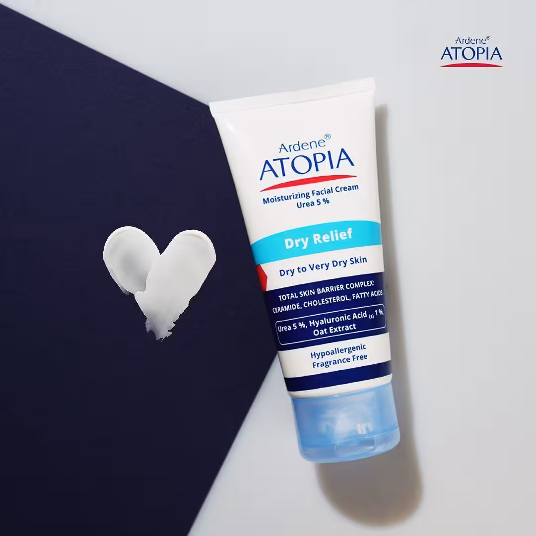 کرم مرطوب کننده صورت حاوی اوره 5% آتوپیا آردن 50 میل