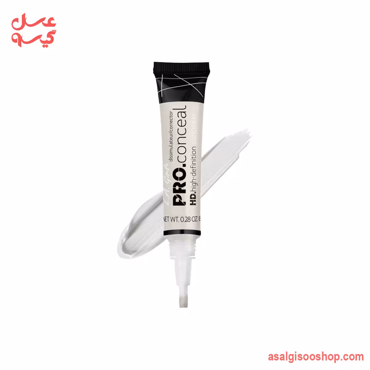 کانسیلر ال ای گرل سفید | L.A. Girl HD Pro Conceal White | کد1585