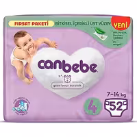 پوشک بچه جان به به سایز 4 بسته 52 عددی
