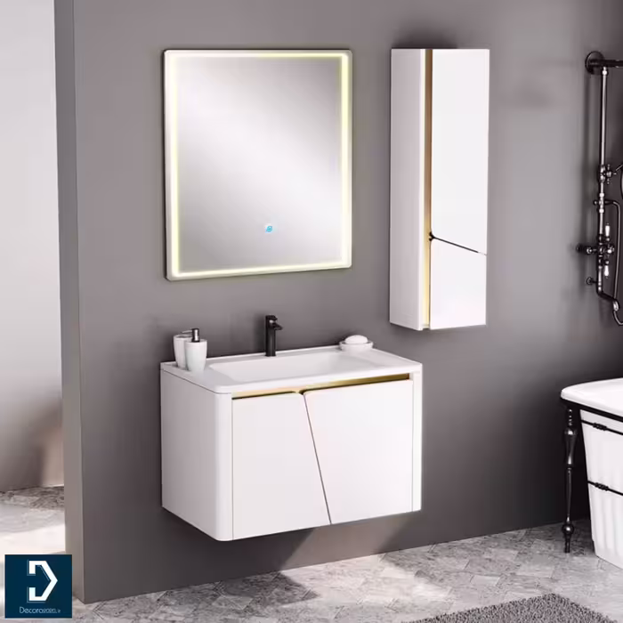روشویی کابینتی لوکس کابین مدل 609A کرم