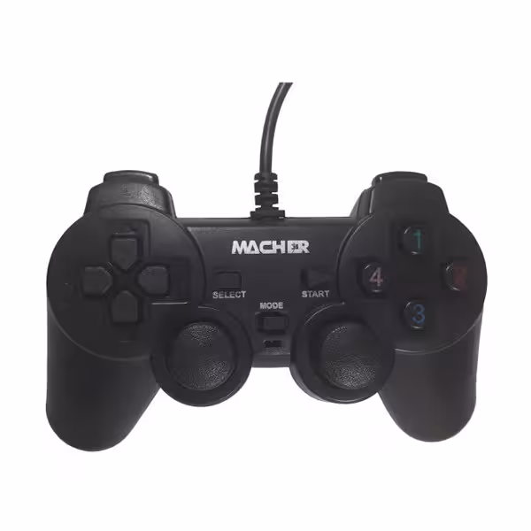 دسته بازی تک شوکMACHER مدل MR-57 مشکی