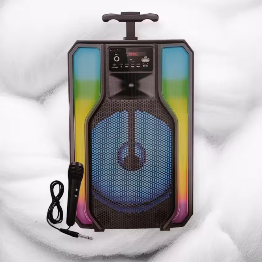 اسپیکر بلوتوثی قابل حمل مدل WIRELESS SPEAKER 8INCH