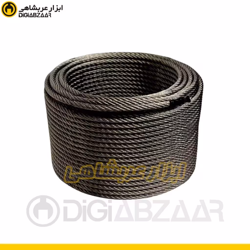 سیم بکسل هفت لاکنف مشکی سایز 8