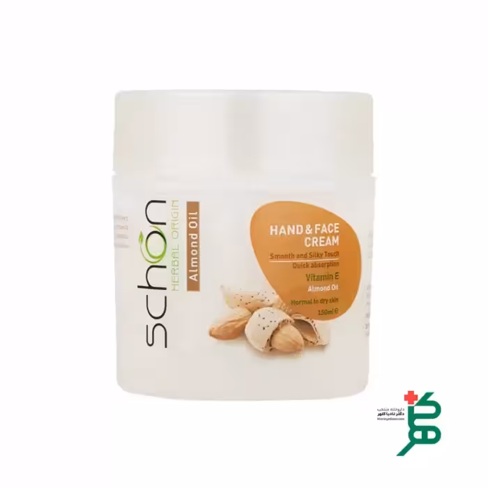 کرم دست و صورت کاسه ای گیاهی با عصاره بادام شون