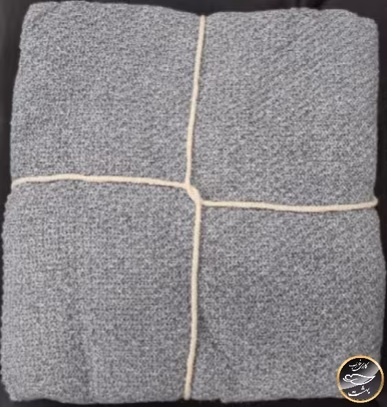 شال مبل ساده (طوسی روشن)