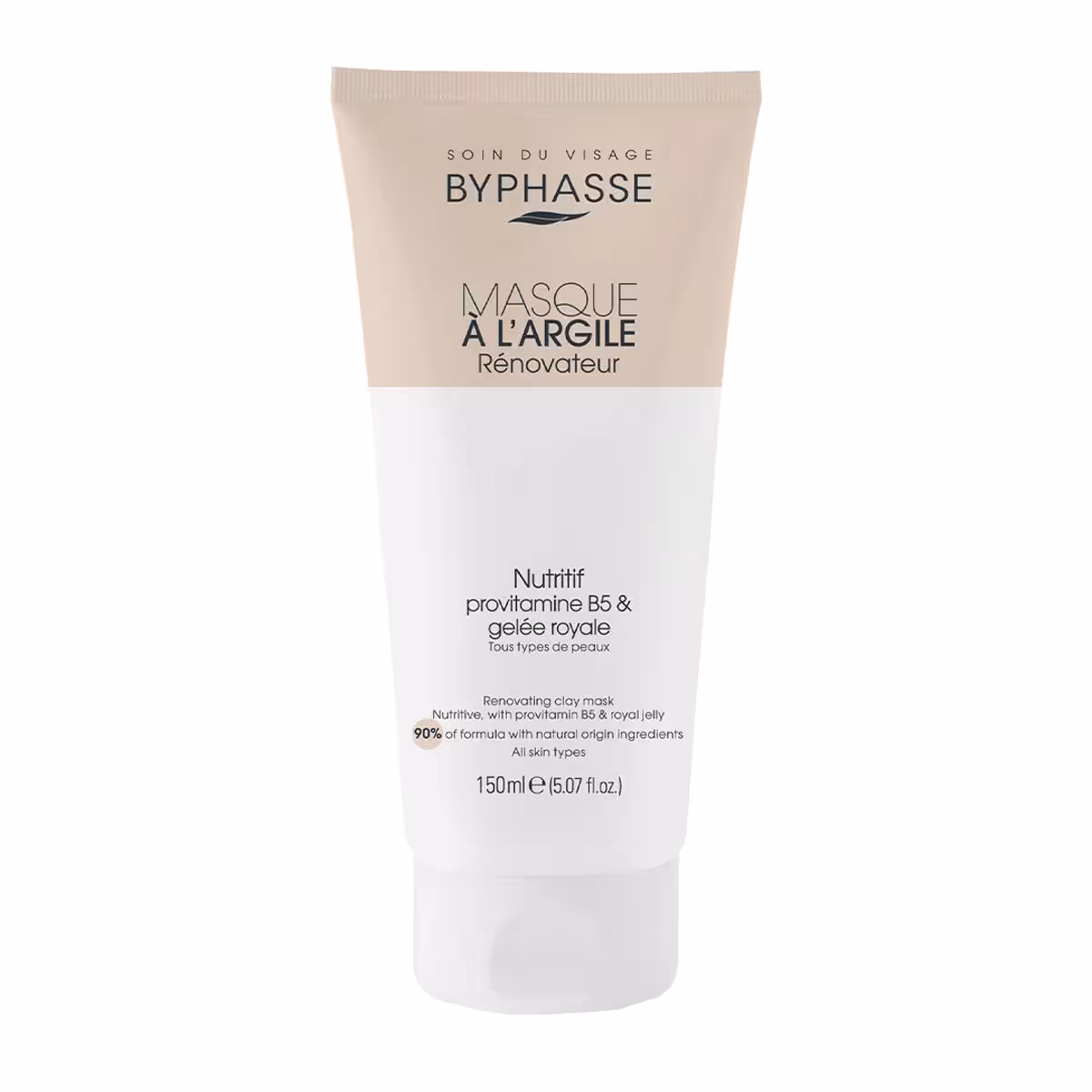 ماسک صورت شنی مرطوب کننده بایفاس Byphasse حجم 150 میل