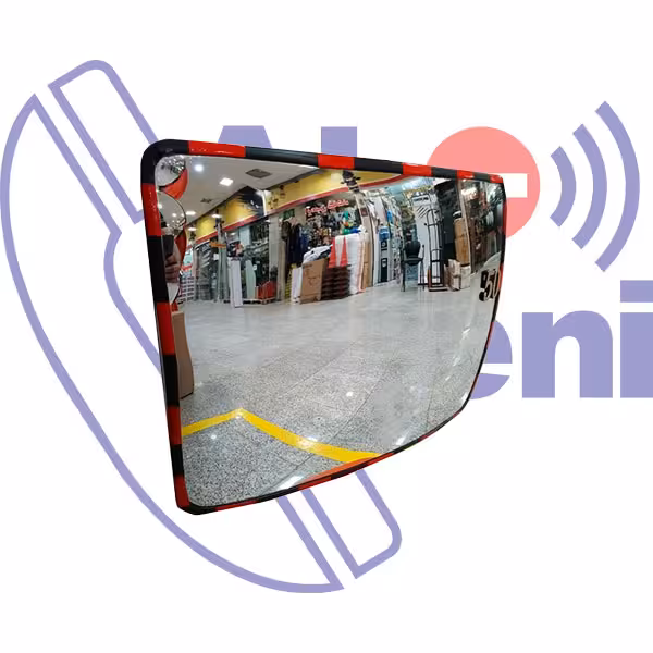 آینه محدب مستطیلی