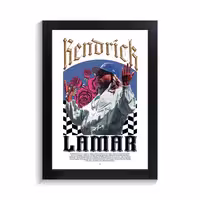 تابلو خواننده طرح کندریک لامار کد PF-20401