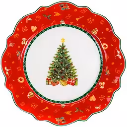 بشقاب تکی طرح کریسمس کد KIT-21