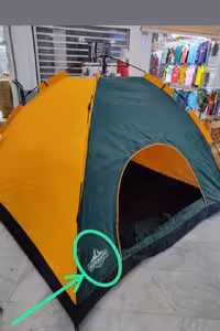 چادر کوهنوردی و یا مسافرتی اتوماتیک 8 نفره مارک زرمات (4 نفر خواب)( چتری یا نیلوفری )