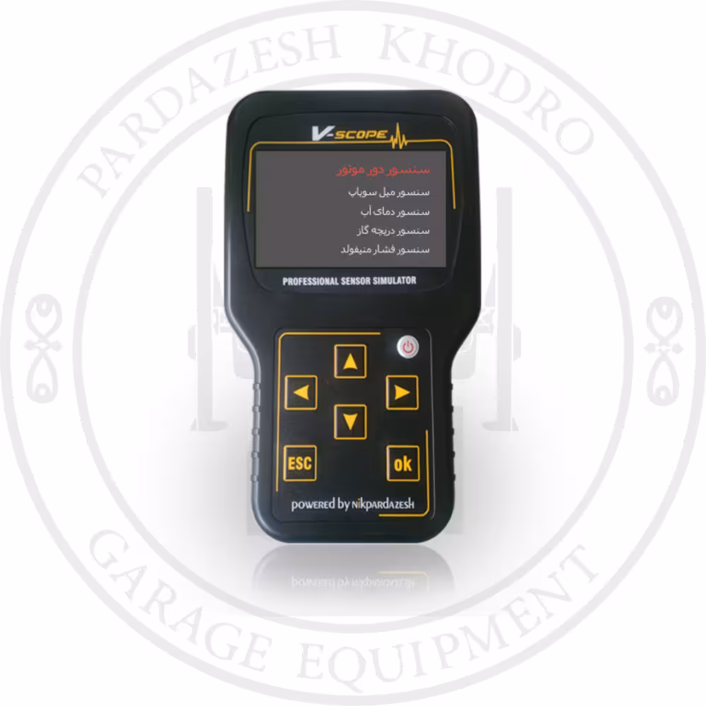 دستگاه تست سیم کشی و شبیه ساز سنسور(بدون کابل باتری)